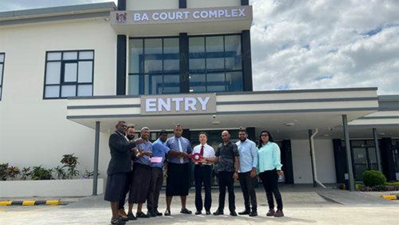  New BA Court in Fiji Constructed by Yanjian was Successfully Completed and Hand